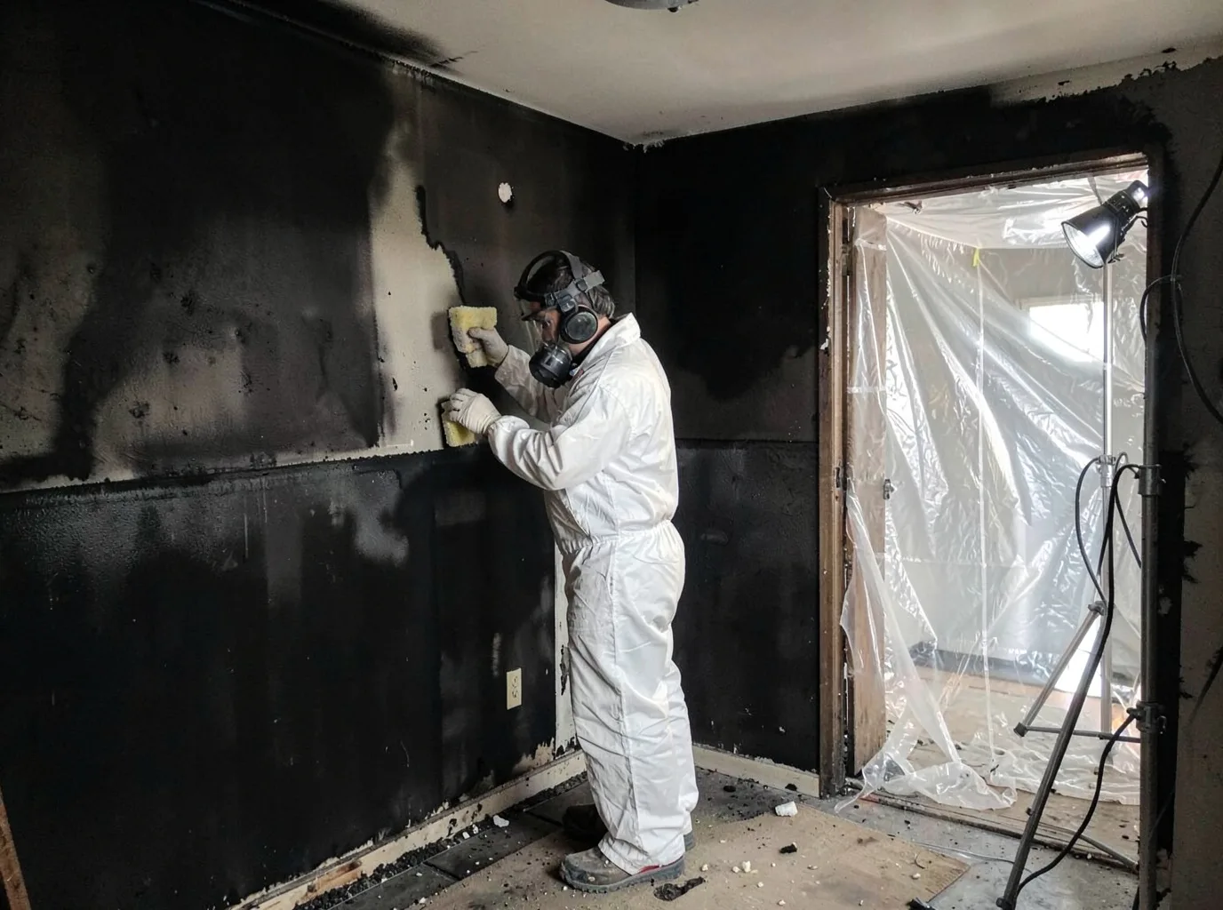Fire Damage Restoration company in Crystal Spring, PA